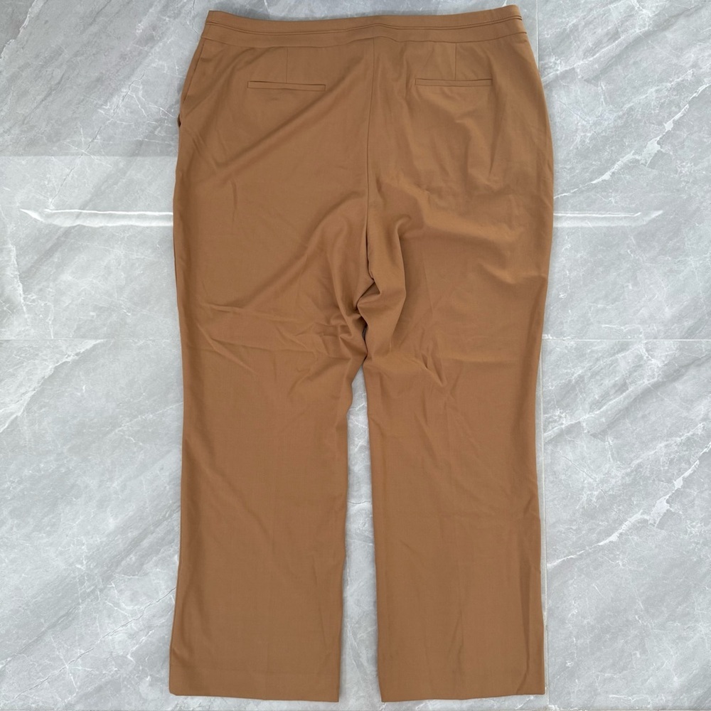 NWOT Women’s DKNY Seamed Waistband Wide Leg Pants Office Work Plus Size 18W - Picture 8 of 16